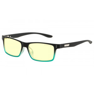 GUNNAR kancelářske/herní brýle CRUZ ONYX-TEAL * jantárová skla * BLF 65 * NATURAL focus