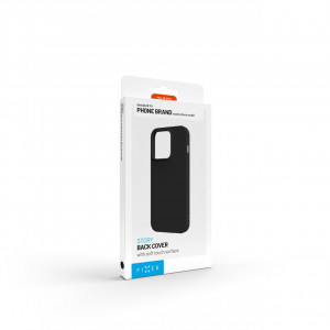Zadní pogumovaný kryt FIXED Story pro Xiaomi Redmi 13C 5G/POCO M6 5G, černý