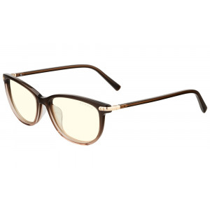 GUNNAR kancelářske/herní brýle  INGRID COCOA FADE CRYSTAL čirá skla  BLF 35 GUNNAR focus