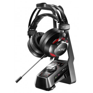 ADATA EMIX H30 Gaming Headset + SOLOX F30 zesilovač / 53mm meniče / 7.1 / 3,5mm jack / 3xUSB