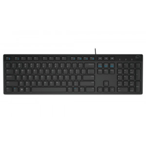 DELL klávesnice KB216/ multimediální/ švédská/ finská/ USB/ drátová/ černá