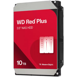 WD RED PLUS 10TB / WD100EFGX / SATA 6Gb/s /  Interní 3,5"/ 7200rpm / 512MB