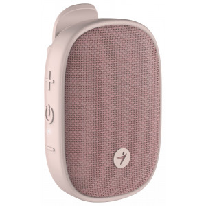 GENIUS repro SP-913BT Pink/ BT6.0/ 3W/ dobíjecí USB-C/ TWS/ IPX5/ SOS Alarm/ růžové