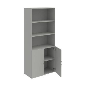 Policová skříň Hobis Drive D 5 80 03 - šedá/šedá