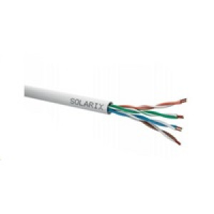 Instalační kabel Solarix UTP, Cat5E, licna, PVC, box 305m