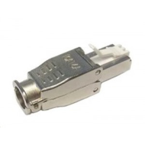 Konektor STP RJ45 (8p8c), Cat6A, samořezný, drát