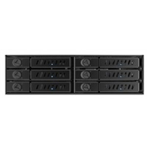 CHIEFTEC SATA Backplane CMR-625, 1x 5,25" bay for 6x 2,5" HDDs/SDDs