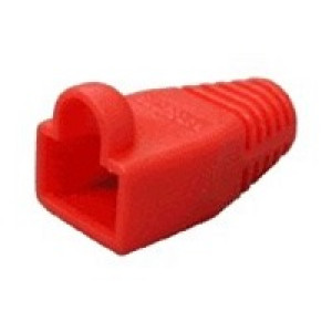 Ochrana pro konektor RJ45, snag-proof - červená, 100ks
