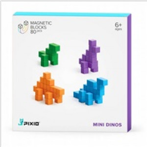 PIXIO Mini Dinos magnetická stavebnice