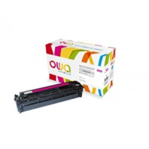 OWA Armor toner pro HP Color Laserjet Pro 200 M251, M276, 1800 Stran, CF213A, červená/magenta
