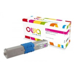 OWA Armor toner pro OKI C301, C321, MC332, MC342, 1500p, 44973534, červená/magenta