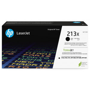 HP 213X Černá originální tonerová kazeta HP LaserJet s vysokou výtěžností