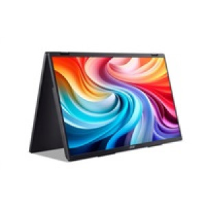 ACER LCD PD163QTbmiuux DUAL SCREEN,40cm (15.6"),60Hz,250nits,8ms,Repro,Audio,Vesa,HDMI,USB,Black