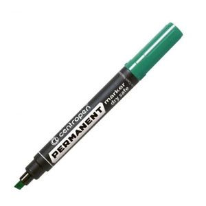 Permanentní popisovač Centropen 8516, zelený
