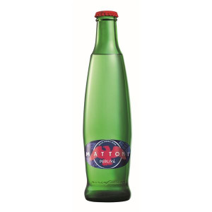 Minerální voda Mattoni perlivá, sklo, 12x 0,75 l