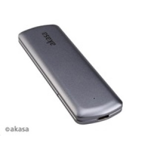 AKASA externí box pro M.2 SATA/NVMe SSD, USB 3.2 Gen 2, 10Gb/s, hliník