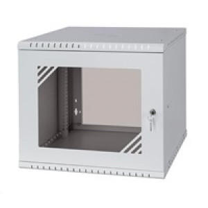 LEXI-Net 19" nástěnný rozvaděč Basic 9U 525x450 - rozložený