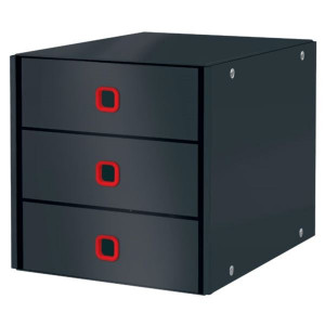 Zásuvkový box Leitz C&S Cosy, 3 zás.,sametově šedá
