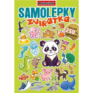 Samolepkový sešit - Zvířátka, A5