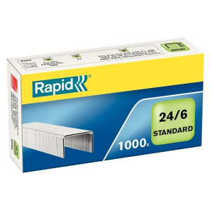 Drátky Rapid Standard, 24/6, 1000 ks