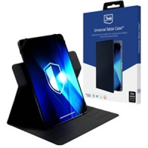 3mk ochranné pouzdro Universal Tablet Case pro tablety 9-11", Black