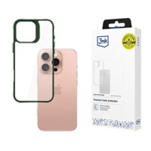 3mk ochranný kryt Satin Armor Case+ Green pro Apple iPhone 16 Pro