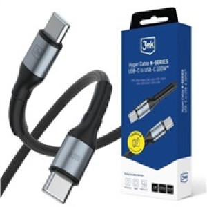 3mk Hyper Cable N-SERIES C to C 1m 20V/5A 100W Black