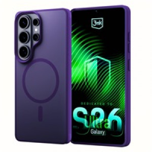 3mk ochranný kryt Smoke MagCase Purple pro Samsung Galaxy S26 Ultra