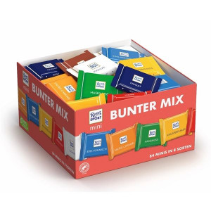 Čokoládky Ritter Sport mini mix, 84x 16,67 g