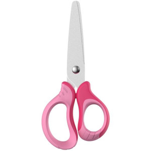 Dětské nůžky KEYROAD Soft, 13 cm, růžové