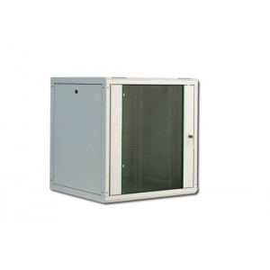 Digitus Nástěnná skříňka 12U, Unique Series 643x600x450 mm, barva šedá (RAL 7035)