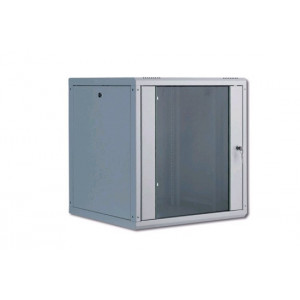 Digitus Nástěnná skříňka 12U, Unikátní 643x600x600 mm, barva šedá (RAL 7035)