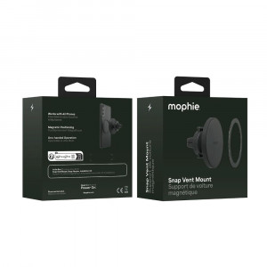 Mophie Snap držák - černý (nenabíjecí)