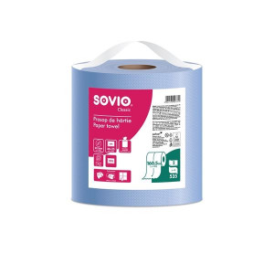 Papírová utěrka v roli Sovio, 2vrstvé, 160,5 m