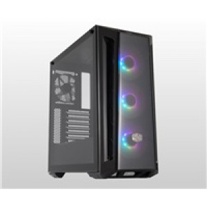 Cooler Master case MasterBox MB520 ARGB, E-ATX, Průhledná bočnice, 3x 120mm ARGB Fan, 1x 120mm Fan, Černá