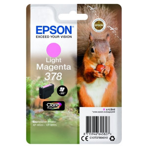 Epson inkoustová náplň/ C13T37864010/ 378/ Expression Photo XP-8500, XP-8505/ světle purpurová