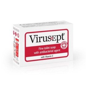 Tuhé mýdlo Virusept - antibakteriální, 90 g