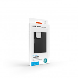 TPU gelový kryt FIXED ReStory pro Apple iPhone 17 Pro Max, černý