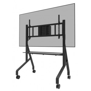 Neomounts FL50-575BL1 Neomounts MOVE Go XL Mobile Floor Stand (fast install, height adjustable), black