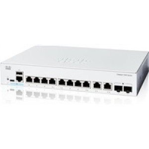Cisco Catalyst 1200 8-port GE, Ext PS, 2x1G Combo