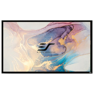 ELITE SCREENS plátno v pevném rámu 200" (508cm)/ 4:3/ 304,8×406,4cm/ gain 1.1/ rám černý 6cm