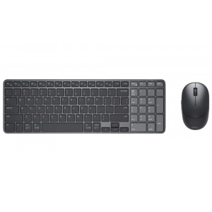 DELL PRO KM746 nabíjecí bezdrátová klávesnice a myš CZ/SK/ česká/slovenská - černá