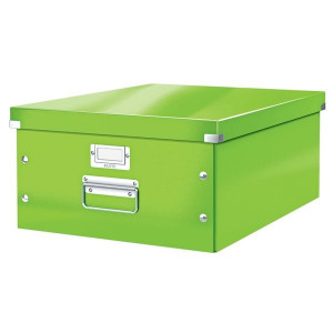 Krabice CLICK-N-STORE A3,Leitz  WOW, zelená