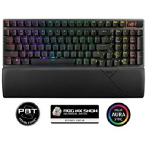 ASUS klávesnice ROG Strix Scope II 96 Wireless (ROG NX Snow) - CZ/SK