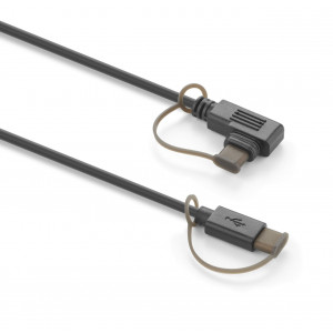Interphone napájecí kabel Ridesync 5,5", USB-C / USB-C