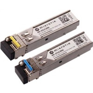 MikroTik SFP28 pár optických modulů HS-2733LC20D, SM, 20km, 1G/2.5G