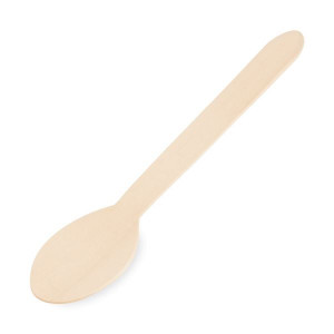 Dřevěné lžíce - 16 cm, 100 ks