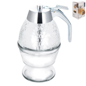 Dávkovač medu - skleněný, objem 250 ml, 1 ks