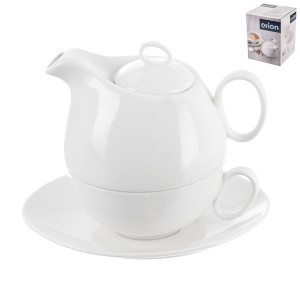 Čajová souprava Orion Mona - porcelánová, 3 ks
