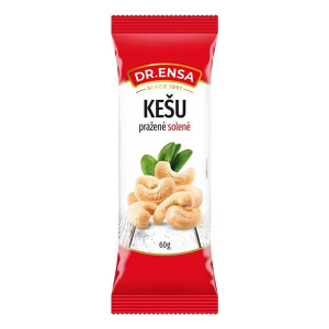 Kešu Dr.Ensa - pražené, solené, 60g